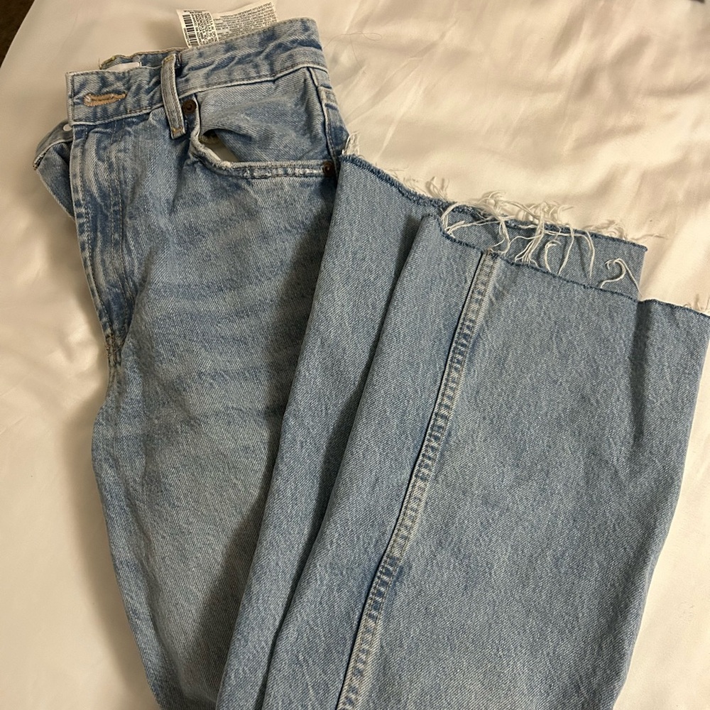 ZARA baggy straight leg jeans